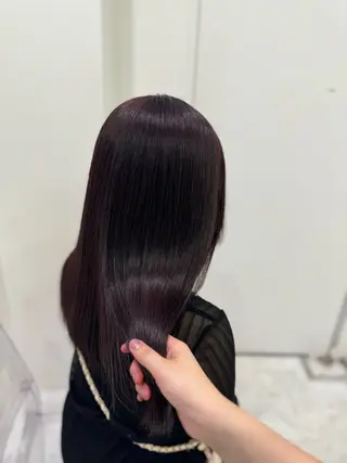 セミロング カラー 🎀愛されgirly ヘア🫧Ayakaのヘアスタイル