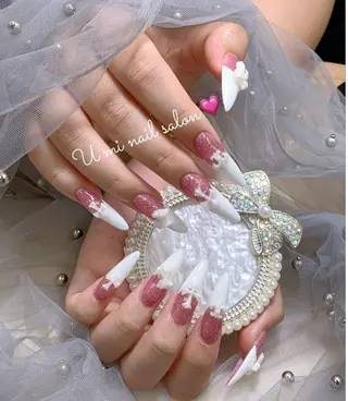 ネイル U·Mi nail salon所属・U·MI 長さ出し専門店のネイルデザイン