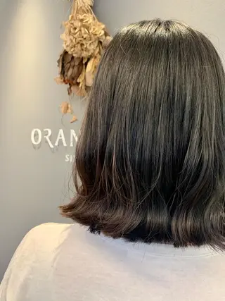 ミディアム ORANGEPOP所属・🦋山内凪沙🦋 🦄サラサラ艶髪🦄のヘアスタイル