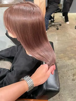 カラー 木村 朱里のヘアスタイル