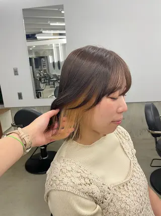 ショート Hair salon BOB所属・🎀︎maho/暖色 /透明感カラー‎🤍のヘアスタイル