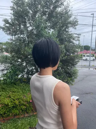 ショート Latte川原店所属・金古 美優のヘアスタイル