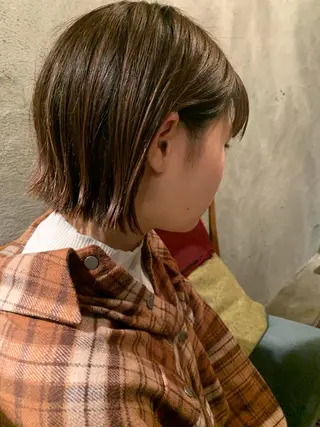 ショート 鎌田卓也/髪質改善 /透明感カラーのヘアスタイル