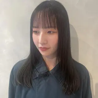 セミロング ボブ/ベージュ/ パーマ🪿近森ゆいのヘアスタイル