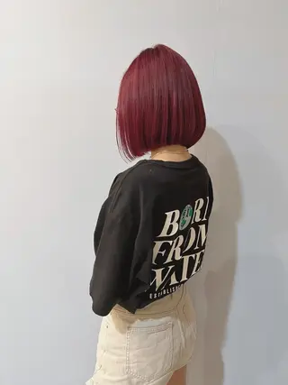 ショート カラー 宮原 佳苗のヘアスタイル