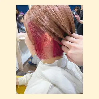 ショート カラー 🌈ショート/レイヤ ーカット/中村崇宏のヘアスタイル