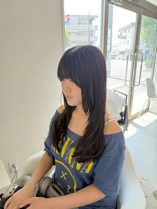 ロング build所属・秋山 花音のヘアスタイル