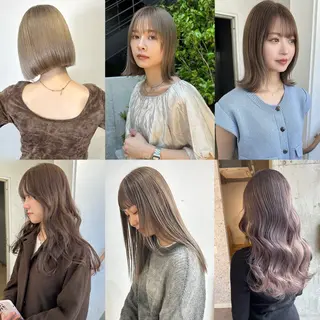 ロング カラー lani 天神大名/ブリーチのヘアスタイル