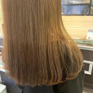 ミディアム カラー スナコザワ レナのヘアスタイル