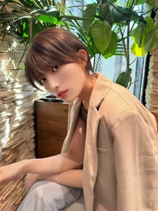 ショート 撮影カットモデル募集 前髪、顔周り/徳永のヘアスタイル