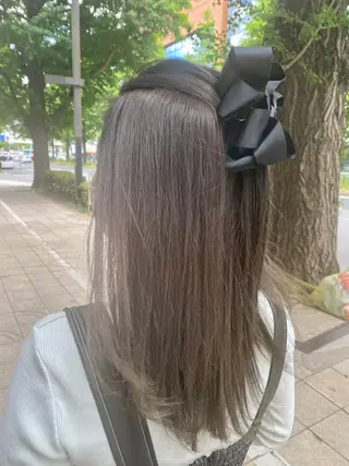 ロング 🍭透明感カラー 志賀拓海🍬🌈のヘアスタイル