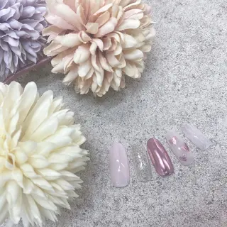 ネイル ⭐︎休業中の練習⭐︎ JNA認定講師髙橋のネイルデザイン