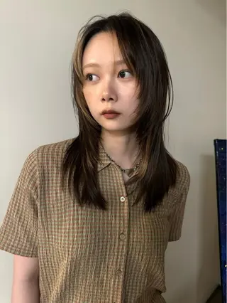 カラー NAVY/ Miharuのヘアスタイル