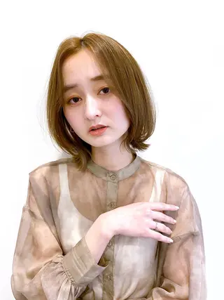 ミディアム 山中 大輝のヘアスタイル