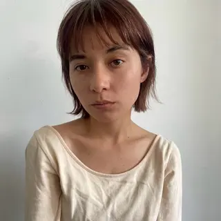 ショート カラー ハナ🌼 ボブ/透明感カラーのヘアスタイル