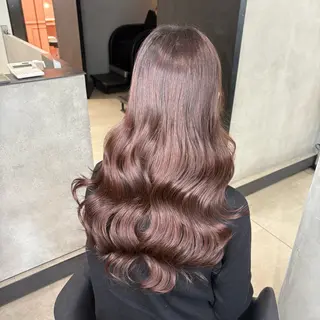 ロング 大阪 梅田/ ハイトーン/エクステのヘアスタイル