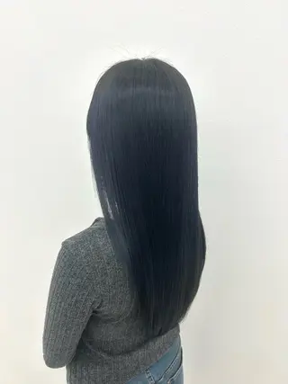 セミロング カラー 田辺 愛莉のヘアスタイル