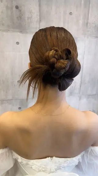 ヘアアレンジ えばら まい/attraのヘアスタイル