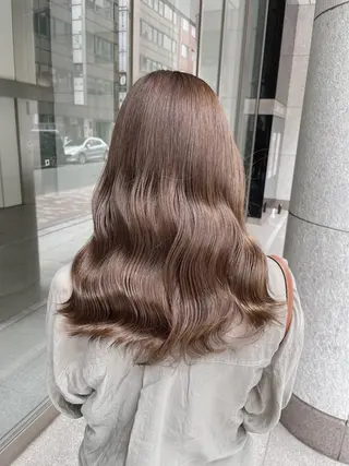 セミロング カラー 【縮毛矯正特化】 kyokaのヘアスタイル