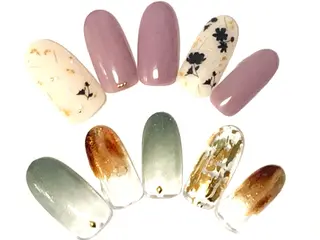 ネイル @.Freestyle 【フリースタイル】所属・根本 奈美のネイルデザイン