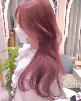 ロング カラー Yuto 複雑履歴 /ブリーチ/エクステのヘアスタイル