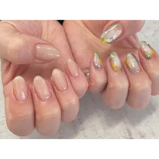 ネイル 𖡼 yumenoのネイルデザイン