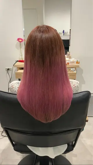 ロング リベイル けんたのヘアスタイル