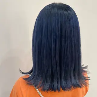 セミロング カラー カラー/韓国レイヤー /ブリーチ/hinaのヘアスタイル