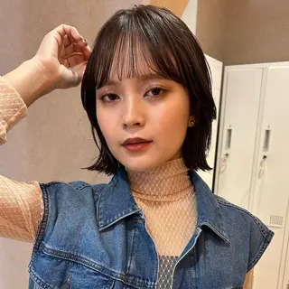 ショート カラー このか/似合わせ/ 透明感/ダブルカラーのヘアスタイル