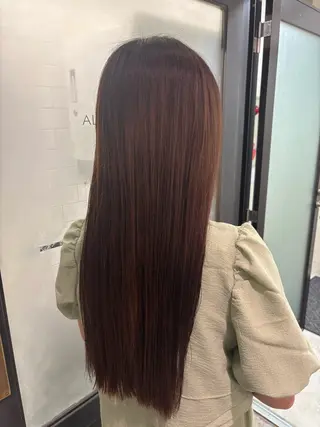 ロング ALBUM Academy成田楓のヘアスタイル