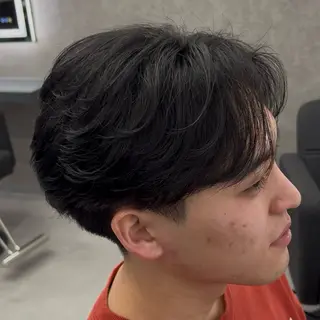 ショート ヘアアレンジ メンズ 【札幌メンズ特化】 🔥RIKU🔥のヘアスタイル