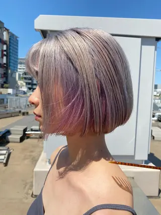 ショート 🌫️縮毛矯正/髪質 改善/ゆずる🌫️のヘアスタイル