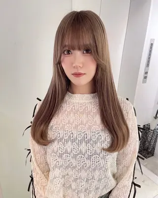 ロング カラー 心斎橋/ブリーチ minamiのヘアスタイル