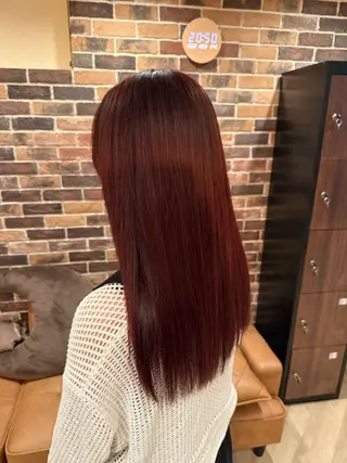 ロング カラー AROMAhair 🩵AYAKOのヘアスタイル