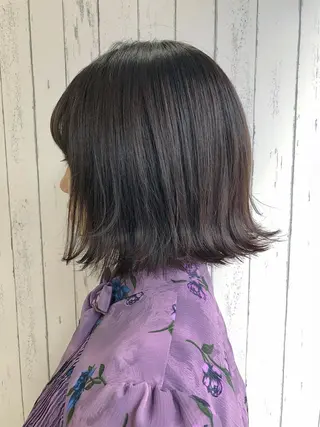 ショート カラー 【ニュアンスカラー・ 髪質改善】スズキカナのヘアスタイル