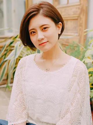 ショート 福島 浩司のヘアスタイル