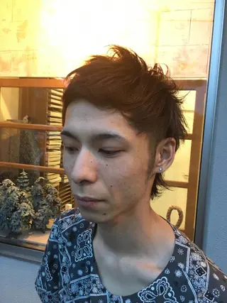 ショート カラー メンズ holm hair所属・酒井 透のヘアスタイル