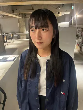 ロング 二村 海のヘアスタイル