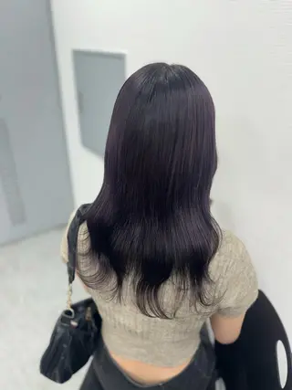 セミロング カラー 🎀愛されgirly ヘア🫧Ayakaのヘアスタイル