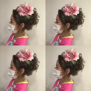 ミディアム ヘアアレンジ 🌷MAYU 🌷のヘアスタイル