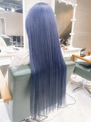 ロング カラー ヘアアレンジ Days 透明感カラーのヘアスタイル