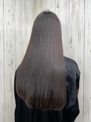 ロング _WHITE+ 南海難波店のヘアスタイル