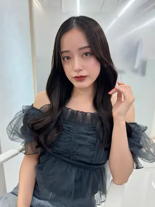 ロング 顔周り🇰🇷韓国 レイヤー/いづみ💞のヘアスタイル