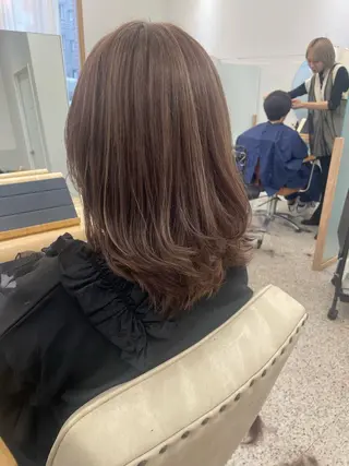 セミロング unica by milly 【緑地公園】所属・ユニカバイミリー MISAKI🫧のヘアスタイル