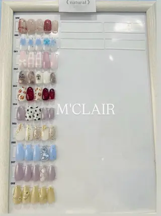 ネイル M'CLAIR所属・M'CLAIR makikoのネイルデザイン