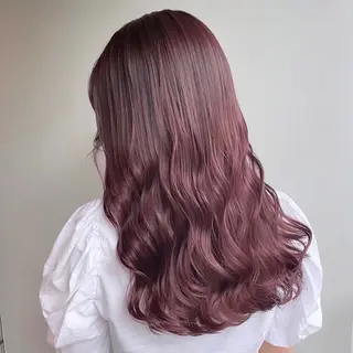 ロング カラー ヘアアレンジ 透明感/艶髪/💖 トレンドスタイル💖のヘアスタイル