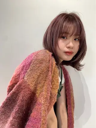 カラー 羽深 悠大のヘアスタイル