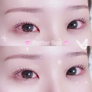 マツエク・マツパ 束感まつげパーマ💗 アイブロウ🌷糠谷のマツエク・マツパデザイン