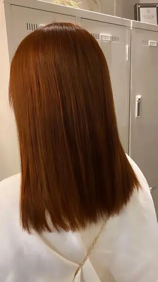 ミディアム angelica 🌸ayaka🌸のヘアスタイル