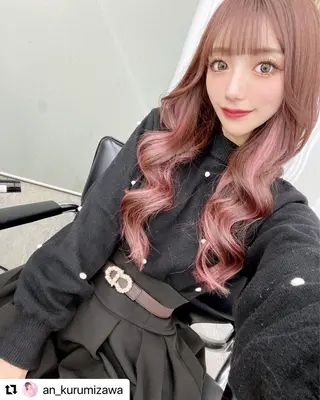 ロング カラー とも🏆プルエクステ /髪質改善🏆渋谷のヘアスタイル